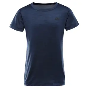 Dětské rychleschnoucí triko alpine pro basiko modrá 152-158