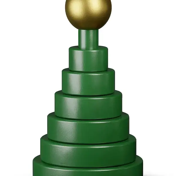 Ozdobný vánoční stromeček Kay Bojesen zelená barva