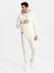 Ombre BASIC men's sweatshirt set unbuttoned sweatshirt + joggers