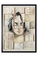 Reprodukce na zarámovaném papíře 50x70 cm