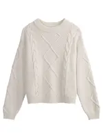 MELA Sveter 'Samaira'  krémová