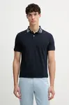 Guess polo pánské bavlněné s elastanem NOLAN