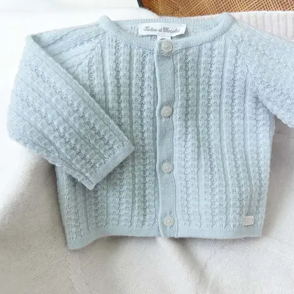 Kojenecký kardigan Tartine et Chocolat