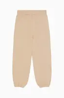 Dětské bavlněné tepláky Patrizia Pepe J046 béžová barva, 7P0354