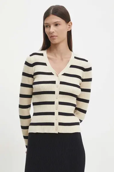 Kardigan Levi's dámský, béžová barva, A8895