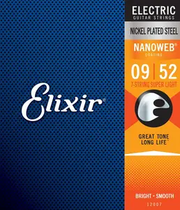 Elixir Nanoweb 7-String Super Light