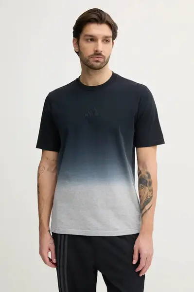 Bavlněné tričko adidas ALL SZN Dip Dye