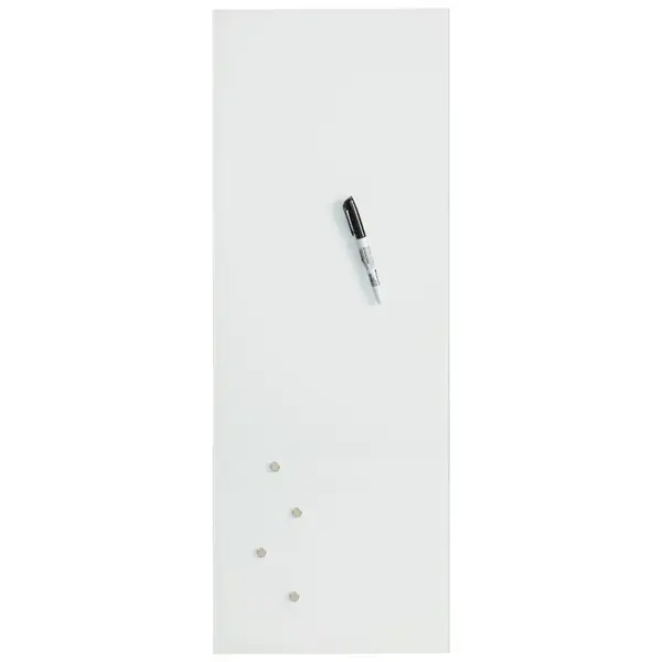 Euroart SKLENĚNÁ MAGNETICKÁ TABULE, sklo, 30/80 cm