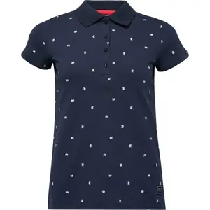 Willard TSHIRT 252736 Dámské triko s límečkem, tmavě modrá, velikost