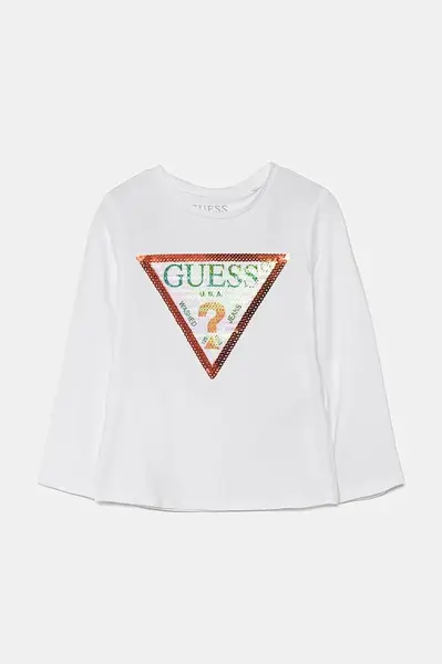 Dětské tričko s dlouhým rukávem Guess