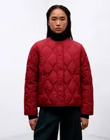ECOALF Musa Onion Jacket Woman CRIMSON RED S