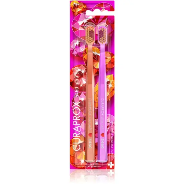 Curaprox CS 5460 Love Edition zubní kartáček 2 ks