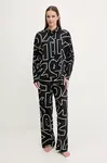 DKNY dvoudílné pyžamo ženské bavlněné
