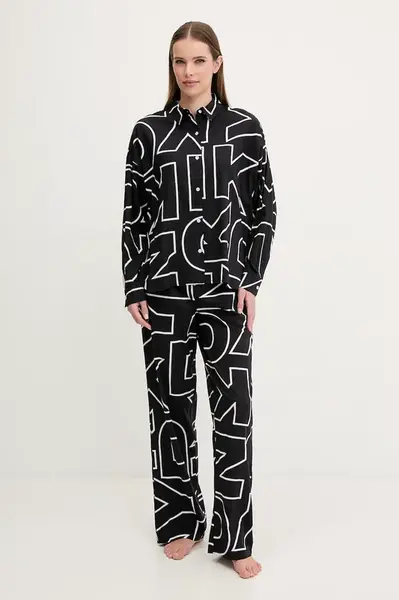 DKNY dvoudílné pyžamo ženské bavlněné