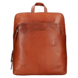 Dámsky kožený batoh The Chesterfield Brand Fornella - koňak