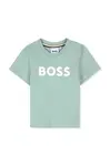 Dětské bavlněné tričko BOSS