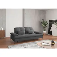 Sit & More 2,5SEDÁK, textil, tmavě šedá