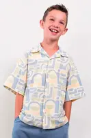 Dětská bavlněná košile Mayoral