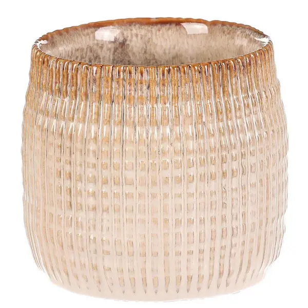 KVĚTINÁČ NA KVĚTINY keramika, 12/12/11 cm