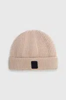 Čepice z vlněné směsi Neil Barett FISHERMAN BEANIE béžová barva, PBCP335.V9505.9601