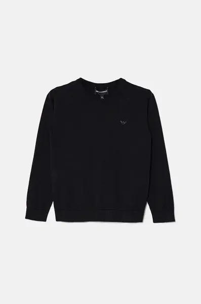 Dětský svetr s příměsí vlny Emporio Armani