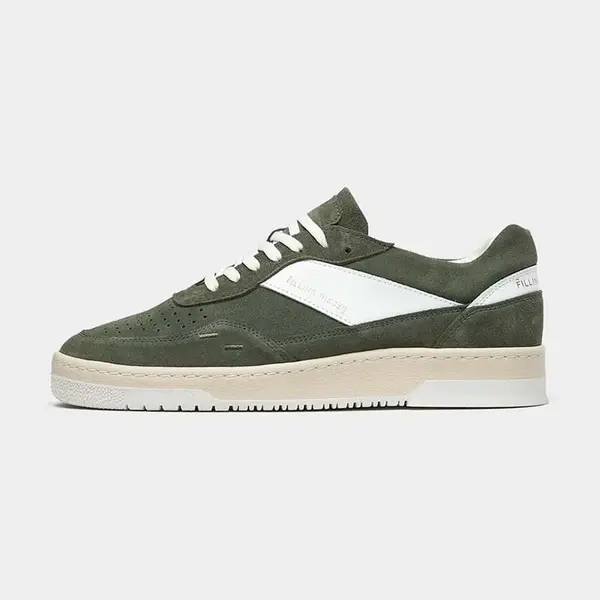 Semišové tenisky Filling Pieces Ace Spin zelená barva, 70033491286