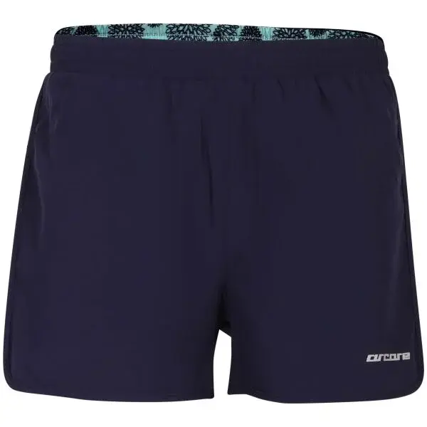 Arcore NAROLIE Dívčí běžecké šortky, tmavě modrá, velikost 140-146