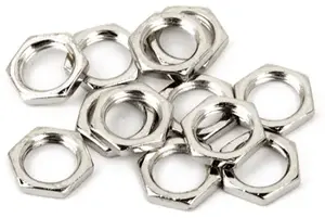 Fender Potentiometer Nuts Nickel