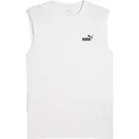 Puma ESSENTIALS NO 1 LOGO SLEVEIESS TEE Pánské tílko, bílá, velikost