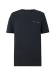 Lyle & Scott Tričko  námornícka modrá / biela