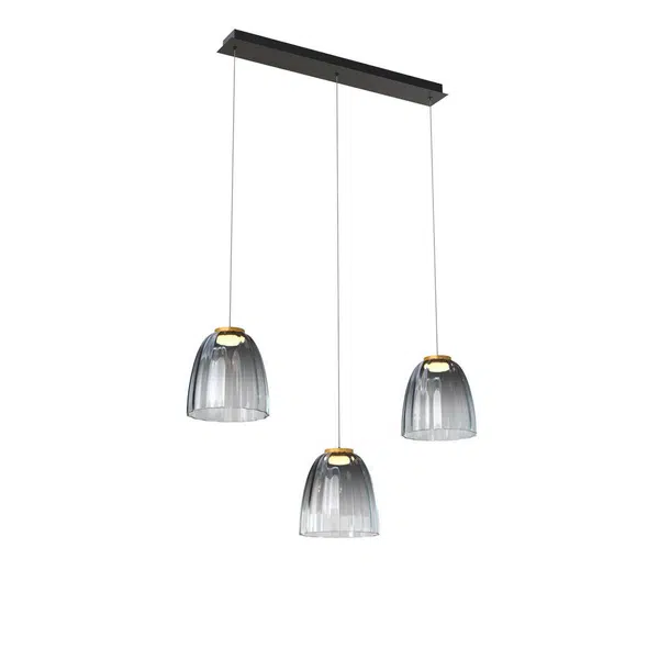 XXXL ZÁVĚSNÉ LED SVÍTIDLO, 90/22/150 cm
