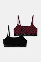 Podprsenka HUGO TWIN BRALETTE DESIGN 2-pack