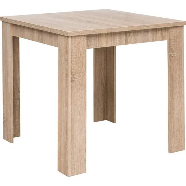 Carryhome JÍDELNÍ STŮL, Sonoma dub, 80/75/80 cm