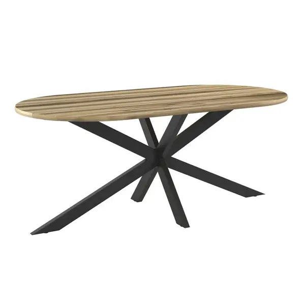 Ambia Garden ZAHRADNÍ STŮL, dřevo, kov, 200/76/100 cm