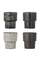 Sada šálků na espresso Bloomingville Ewan 75 ml 4-pack