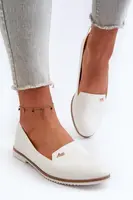 Biele dámske mokasíny Enzla