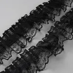 Polyester Pleated Lace Trim