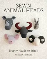 Sewn Animal Heads - Vanessa Mooncie
