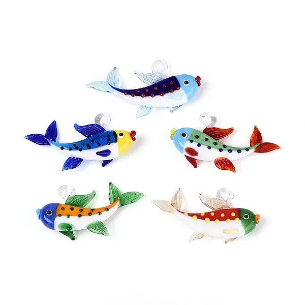 Handmade Lampwork Big Pendants