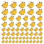 100Pcs 4 Styles Opaque Resin Cabochons