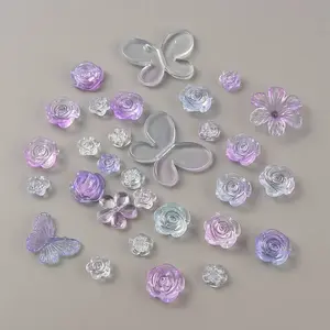 Transparent Acrylic Beads