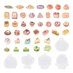 3Sets 3 Styles PET Waterproof Decorative Stickers
