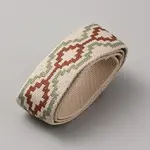 Polyester Jacquard Cross Ribbon