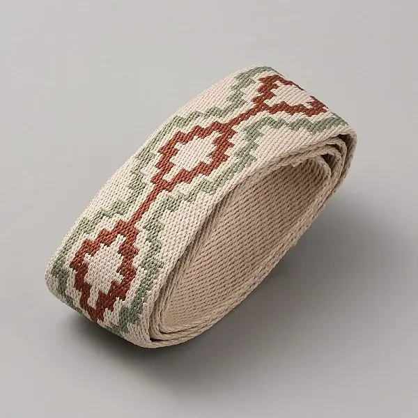 Polyester Jacquard Cross Ribbon