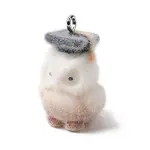 Flocking Opaque Resin Pendants