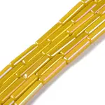 Electroplate Glass Beads Strands