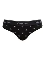 Calvin Klein Underwear Tangá  čierna / biela
