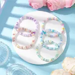 Glass Beads Stretch Bracelets