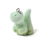 Flocking Opaque Resin Pendants