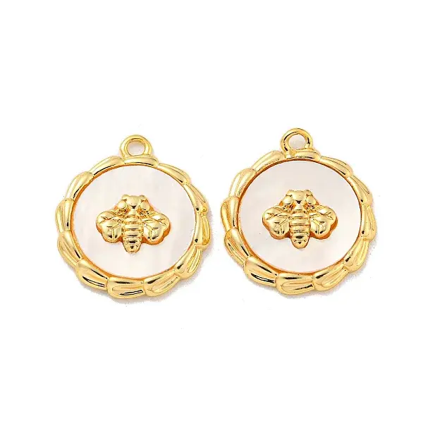 Natural White Shell Charms